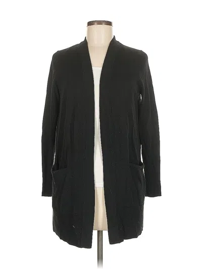 Pre-owned Nordstrom Cardigan Sweater In Black