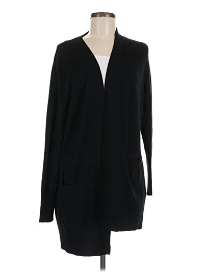 Pre-owned Nordstrom Cardigan Sweater In Black