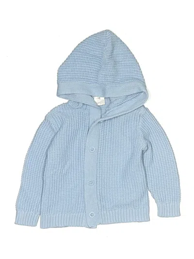 Pre-owned Nordstrom Kids' Cardigan Sweater In Blue