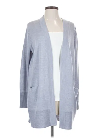 Pre-owned Nordstrom Cardigan Sweater In Blue
