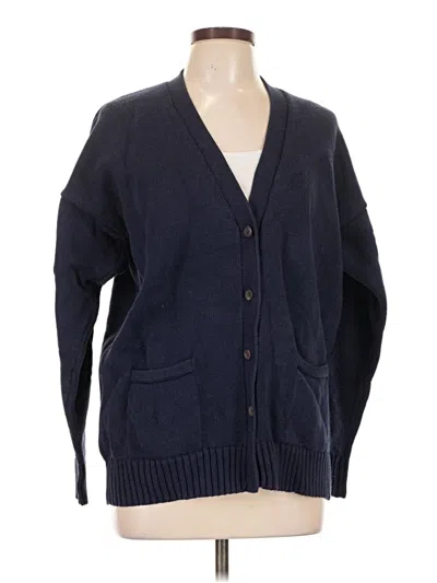 Pre-owned Nordstrom Cardigan Sweater In Blue