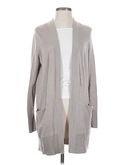 Pre-owned Nordstrom Cardigan Sweater In Gray