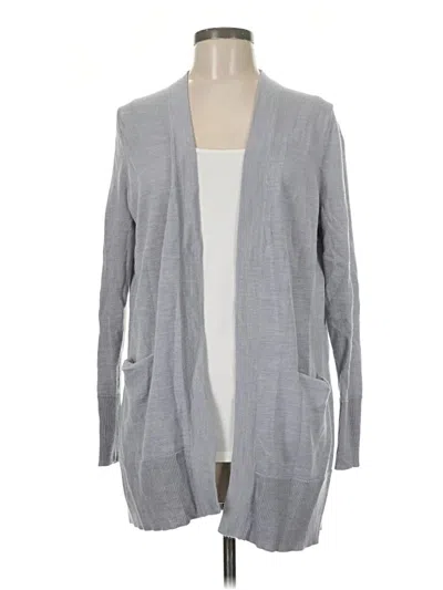 Pre-owned Nordstrom Cardigan Sweater In Gray