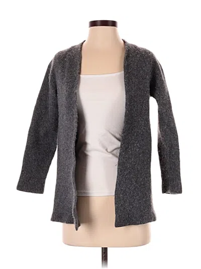 Pre-owned Nordstrom Cardigan Sweater In Gray
