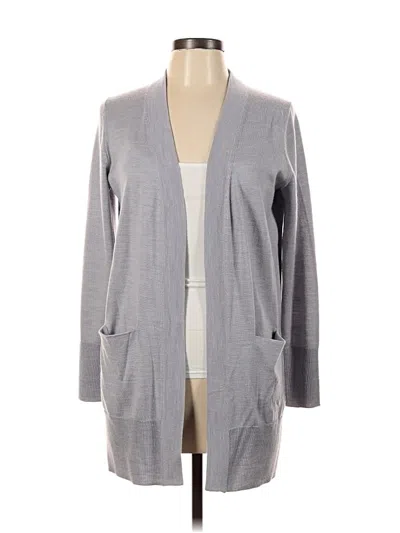 Pre-owned Nordstrom Cardigan Sweater In Gray