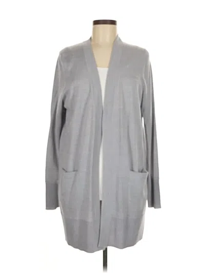 Pre-owned Nordstrom Cardigan Sweater In Gray
