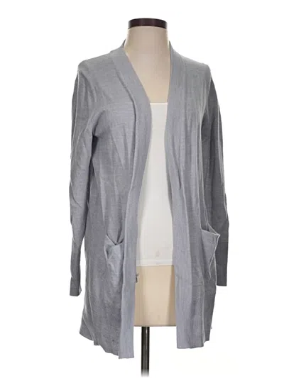Pre-owned Nordstrom Cardigan Sweater In Gray