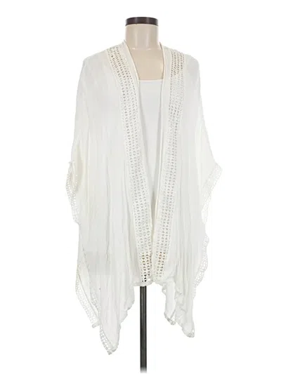 Pre-owned Nordstrom Cardigan Sweater In Ivory