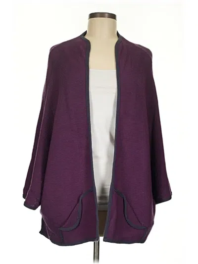 Nordstrom Cardigan Sweater In Purple