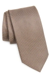 Nordstrom Cardona Jacquard Silk Tie In Taupe