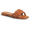 Nordstrom Carolina Slide Sandal In Tan Toffee