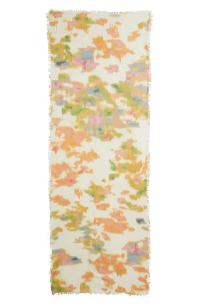 Nordstrom Cashmere & Silk Eyelash Fringe Scarf In Neutral