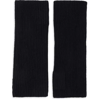 Nordstrom Cashmere Arm Warmers In Black