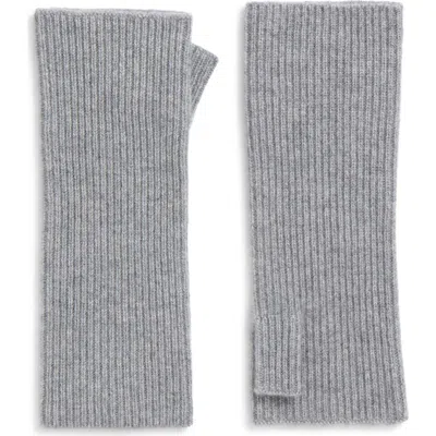 Nordstrom Cashmere Arm Warmers In Grey Heather