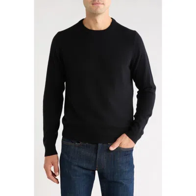 Nordstrom Cashmere Crewneck Sweater In Black