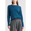 Nordstrom Cashmere Crewneck Sweater In Blue