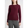 Nordstrom Cashmere Crewneck Sweater In Brown