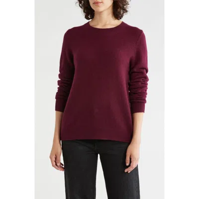 Nordstrom Cashmere Crewneck Sweater In Brown