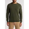 Nordstrom Cashmere Crewneck Sweater In Green Depths