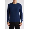 Nordstrom Cashmere Crewneck Sweater In Navy Midnight