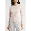 Nordstrom Cashmere Crewneck Sweater In Pink