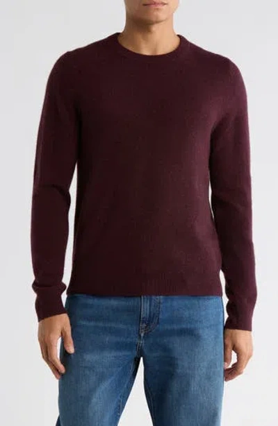 Nordstrom Cashmere Crewneck Sweater In Red