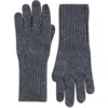 Nordstrom Cashmere Gloves In Charcoal Grey Heather