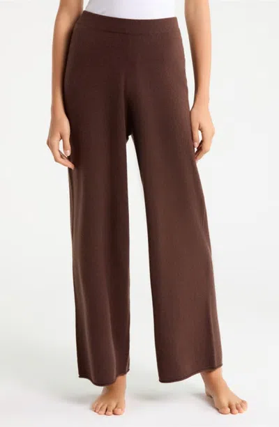 Nordstrom Cashmere Lounge Pants In Brown