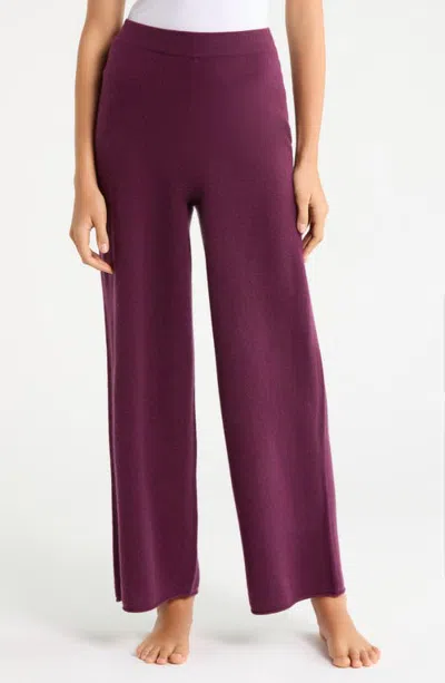 Nordstrom Cashmere Lounge Pants In Purple