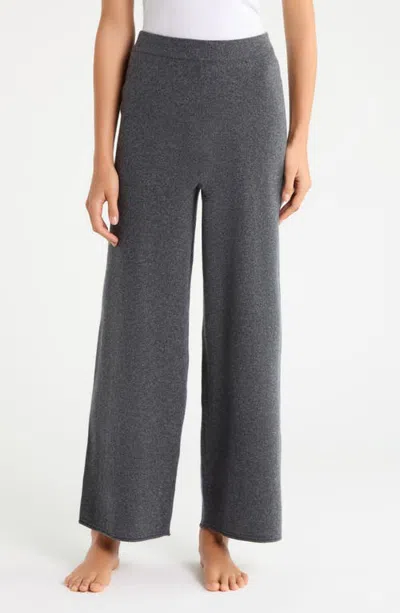 Nordstrom Cashmere Lounge Pants In Gray