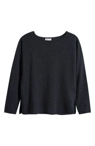 Nordstrom Cashmere Lounge Top In Gray