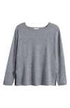 Nordstrom Cashmere Lounge Top In Gray
