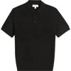 Nordstrom Cashmere Polo In Black