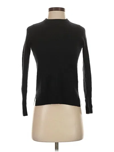 Pre-owned Nordstrom Cashmere Pullover Sweater In Black