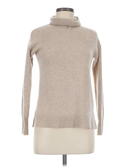 Pre-owned Nordstrom Cashmere Pullover Sweater In Brown