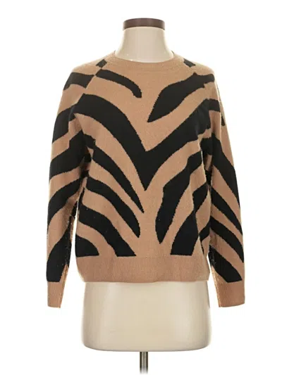Pre-owned Nordstrom Cashmere Pullover Sweater In Brown