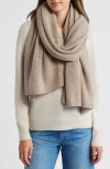 Nordstrom Cashmere Scarf In Beige Bliss