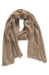 Nordstrom Cashmere Scarf In Brown