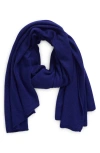 Nordstrom Cashmere Scarf In Blue Beacon