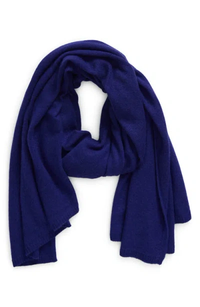 Nordstrom Cashmere Scarf In Blue