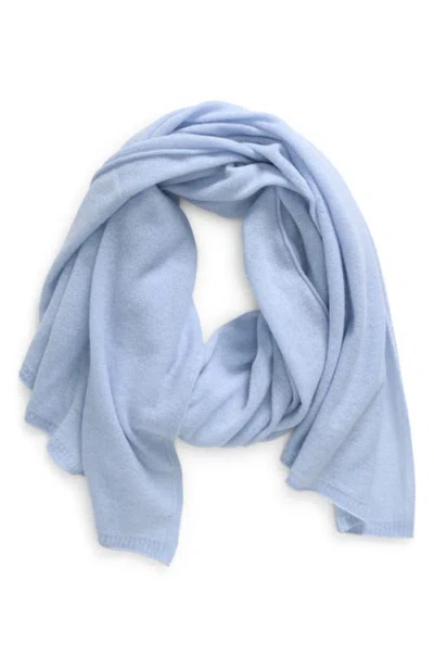 Nordstrom Cashmere Scarf In Blue Zen