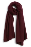 Nordstrom Cashmere Scarf In Brown