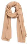 Nordstrom Cashmere Scarf In Brown