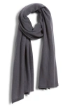 Nordstrom Cashmere Scarf In Gray