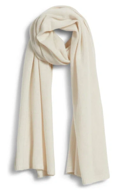 Nordstrom Cashmere Scarf In Neutral