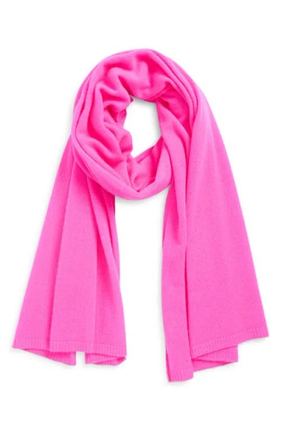 Nordstrom Cashmere Scarf In Pink