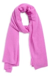 Nordstrom Cashmere Scarf In Pink