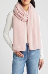 Nordstrom Cashmere Scarf In Pink Puff