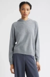 Nordstrom Cashmere Sweater Hoodie In Gray