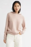 Nordstrom Cashmere Sweater Hoodie In White